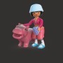 Playmobil - Jucarie de rol Distractia animalelor la baie Playmobil - 5